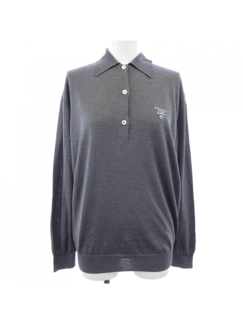Prada Polo Shirt Gray